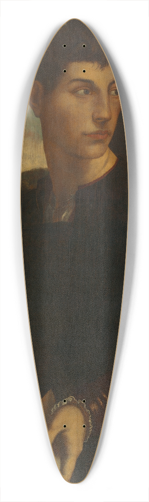 Dosso Dossi - Portrait of a Young Man 39.3 inch art pintail longboard deck Dosso Dossi - Portrait of a Young Man 39.3 inch art pintail longboard deck