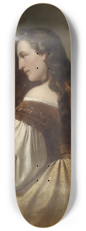 Carl Adolf Gugel - Bei der Toilette 8.25 inch art skate deck Carl Adolf Gugel - Bei der Toilette 8.25 inch art skate deck