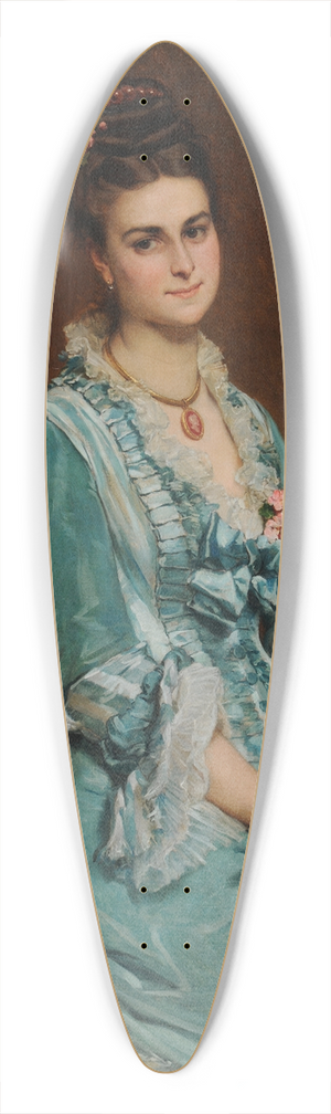 douard-Louis Dubufe - Madame Louis Pommery 39.3 inch art pintail longboard deck