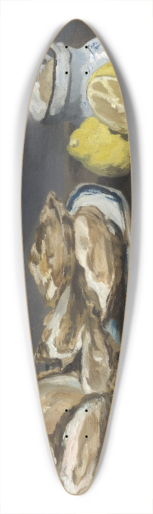 douard Manet - Oysters 39.3 inch art pintail longboard deck