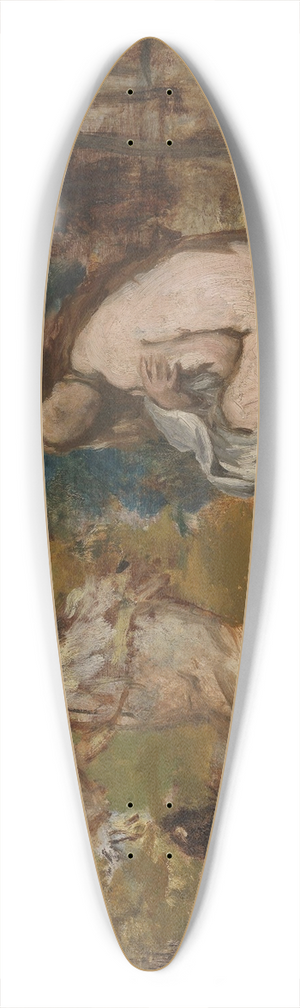 douard Manet - Surprised nymph 39.3 inch art pintail longboard deck