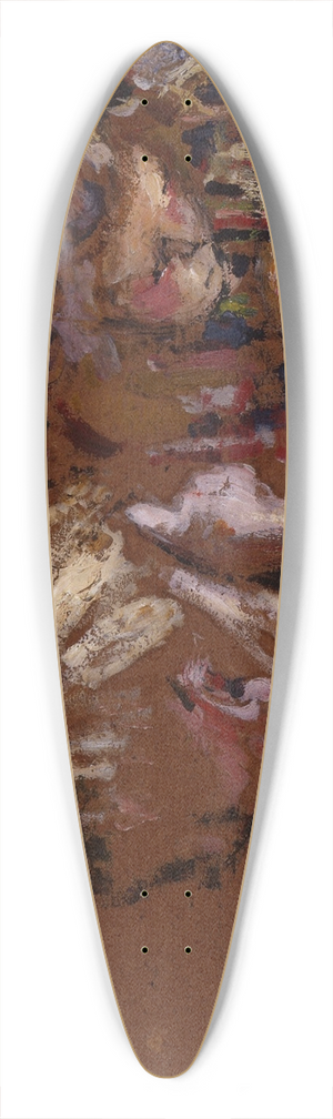 douard Vuillard - Children Reading 39.3 inch art pintail longboard deck