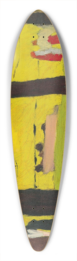 douard Vuillard - Le Banc Rose 39.3 inch art pintail longboard deck