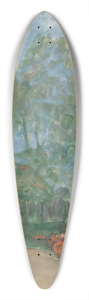 douard Vuillard - Le Chemin Devant La Maison 39.3 inch art pintail longboard deck douard Vuillard - Le Chemin Devant La Maison 39.3 inch art pintail longboard deck