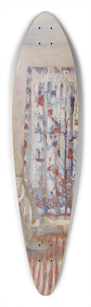 douard Vuillard - Le peintre Ker-Xavier Roussel et sa fille (The Painter Ker-Xavier Roussel and His Daughter) 39.3 inch art pintail longboard deck