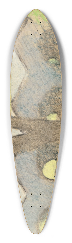 douard Vuillard - Le Square Louis XVI 39.3 inch art pintail longboard deck
