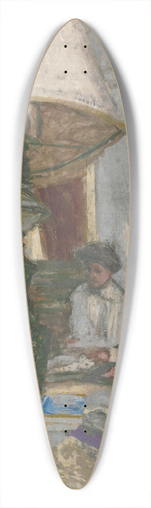 douard Vuillard - Sous La Grande Lampe Saint-Jacut 39.3 inch art pintail longboard deck