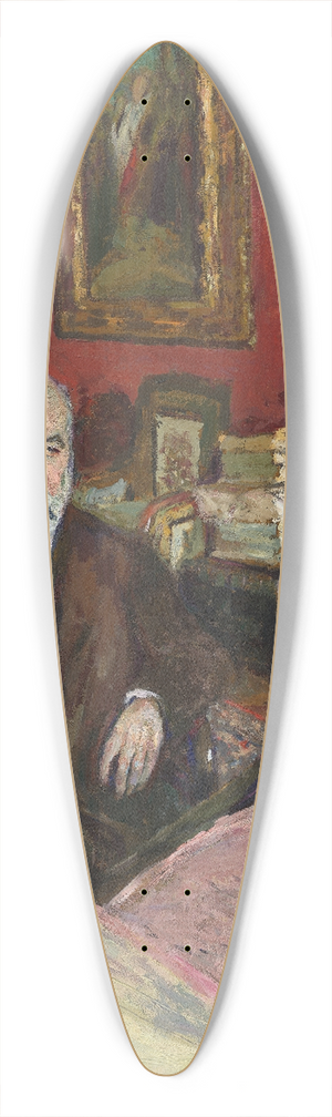 douard Vuillard - Thodore Duret 39.3 inch art pintail longboard deck douard Vuillard - Thodore Duret 39.3 inch art pintail longboard deck