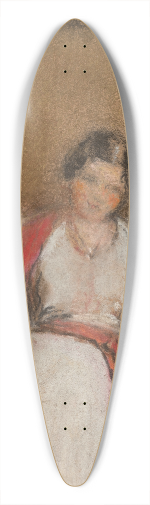 douard Vuillard - tude pour le portrait de Madame Freyssinet 39.3 inch art pintail longboard deck