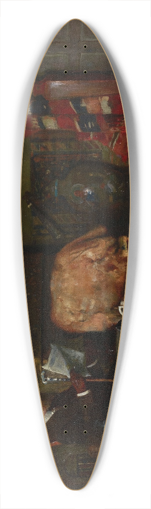 Douglas Volk - Portrait of John Scott Bradstreet 39.3 inch art pintail longboard deck