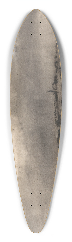 Dr. Thomas Monro - Marshland Landscape 39.3 inch art pintail longboard deck