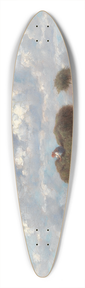 Dsir Thomassin - Harvesting 39.3 inch art pintail longboard deck