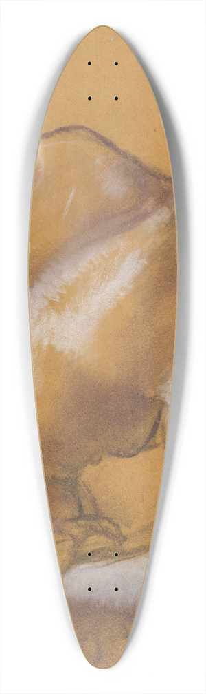 Edgar Degas - Bather Drying Herself 39.3 inch art pintail longboard deck