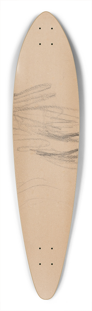 Edgar Degas - Danseuse, arabesque croise 39.3 inch art pintail longboard deck