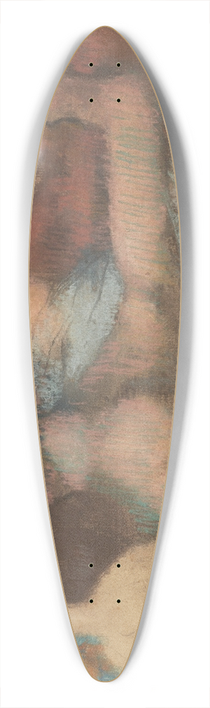 Edgar Degas - Femme nue couche 39.3 inch art pintail longboard deck