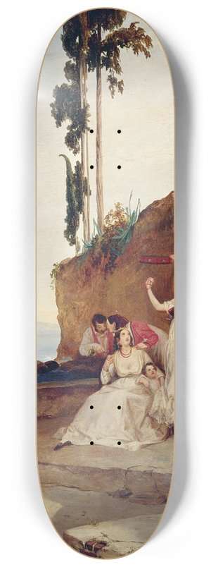 Carl Blechen - Tarantella 8.25 inch art skate deck Carl Blechen - Tarantella 8.25 inch art skate deck
