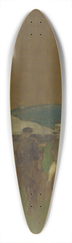 Edgar Degas - Morning Ride 39.3 inch art pintail longboard deck