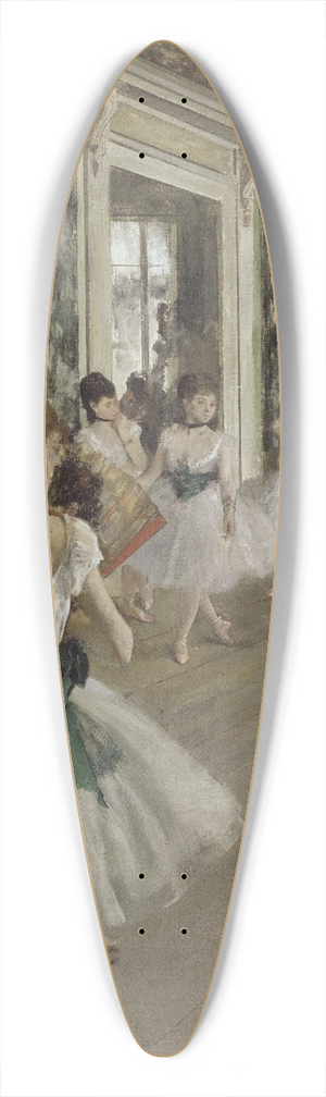 Edgar Degas - The Ballet Class 39.3 inch art pintail longboard deck