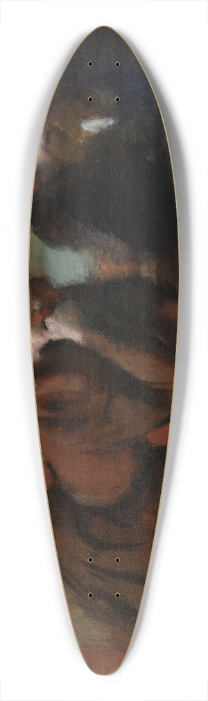 Edgar Degas - TheConversation 39.3 inch art pintail longboard deck Edgar Degas - TheConversation 39.3 inch art pintail longboard deck