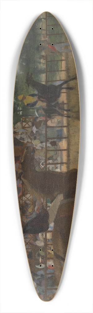Edgar Degas - The FalseStart 39.3 inch art pintail longboard deck