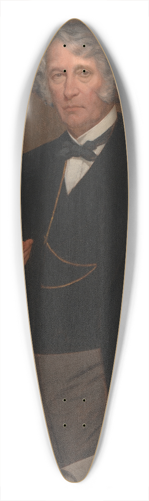 Edgar Parker - Charles Sumner 39.3 inch art pintail longboard deck