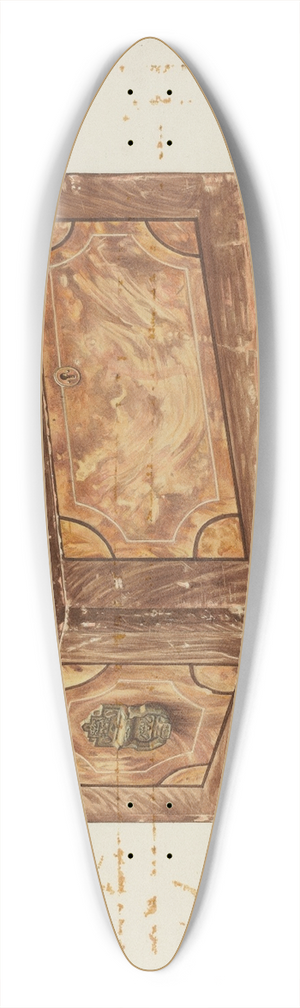 Edith Towner - Chest 39.3 inch art pintail longboard deck
