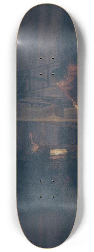 Carl Bloch - Descent from the Cross 8.25 inch art skate deck