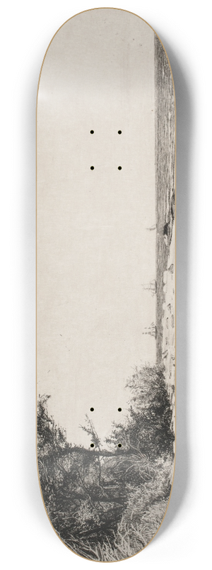 Carl Bloch - Fra Sjllands nordkyst Hornbkplantagen 8.25 inch art skate deck