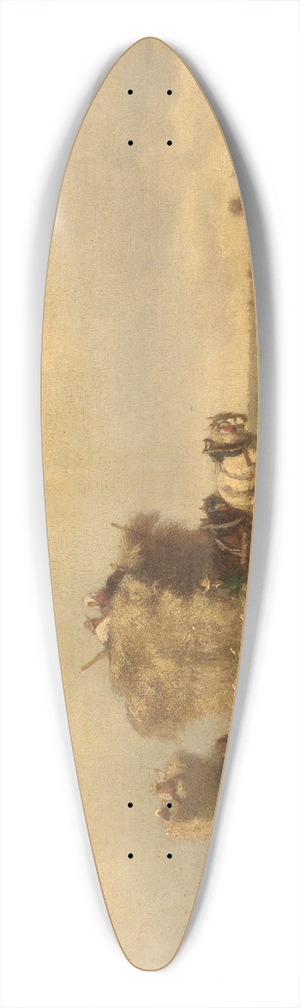 Edmond de Schampheleer - Harvest 39.3 inch art pintail longboard deck