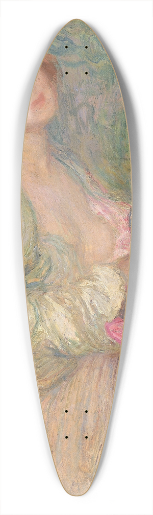 Edmond Francois Aman-Jean - Woman with Vase 39.3 inch art pintail longboard deck