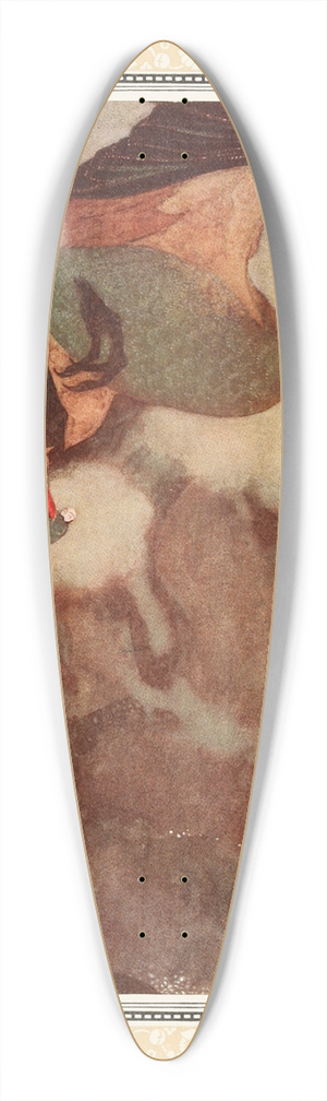 Edmund Dulac - The Episode of the Rokh 39.3 inch art pintail longboard deck Edmund Dulac - The Episode of the Rokh 39.3 inch art pintail longboard deck
