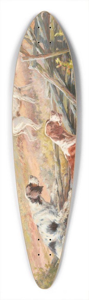 Edmund Henry Osthaus - On the Scent 39.3 inch art pintail longboard deck