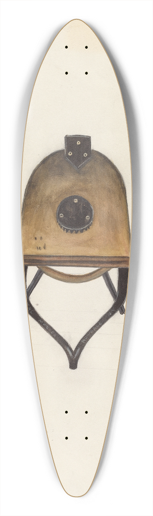 Edna C. Rex - Bellows 39.3 inch art pintail longboard deck