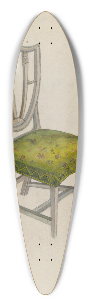 Edna C. Rex - Chair 39.3 inch art pintail longboard deck