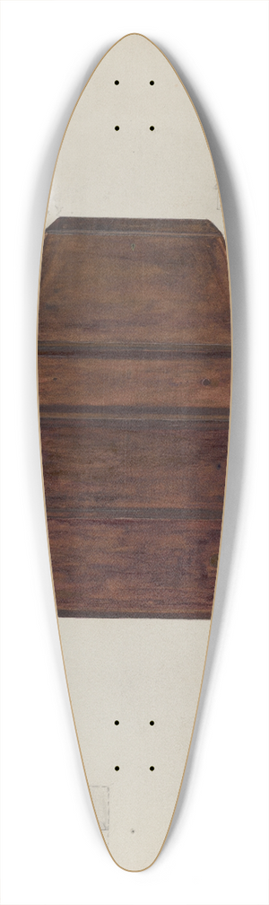 Edna C. Rex - Desk 39.3 inch art pintail longboard deck