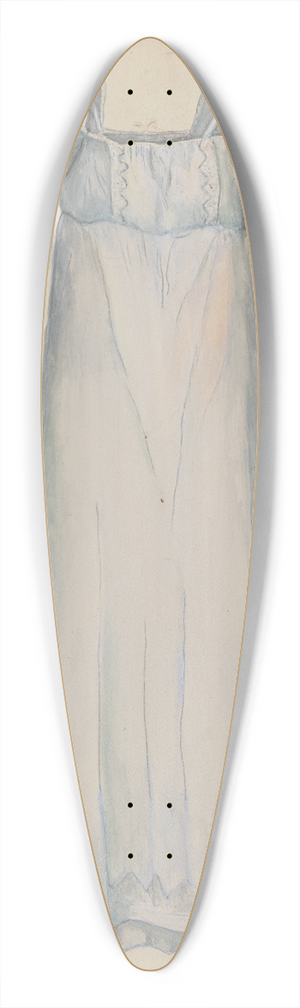 Edna C. Rex - Dress 39.3 inch art pintail longboard deck