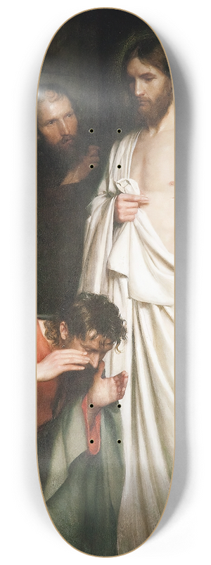 Carl Bloch - The Doubting Thomas 8.25 inch art skate deck