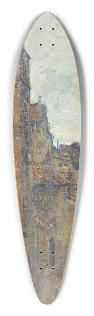 Edouard Vallet - Church Of Madeleine (Geneva) 39.3 inch art pintail longboard deck