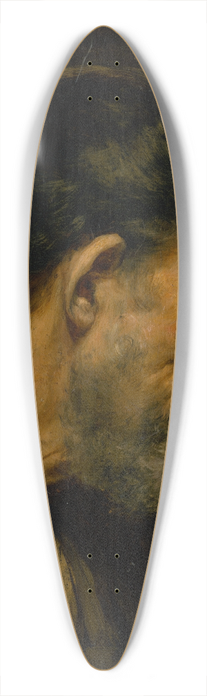 Eduard Ballo - Head Study Of An Old Man Eduard Ballo 39.3 inch art pintail longboard deck
