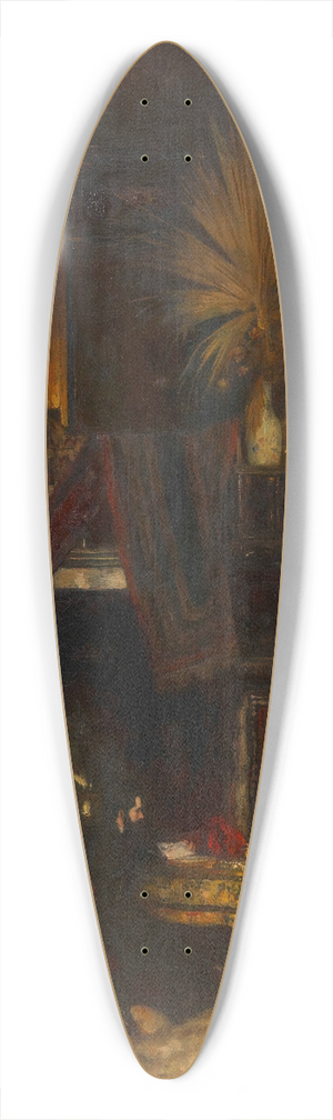 Eduard Charlemont - Makart in seinem Atelier 39.3 inch art pintail longboard deck