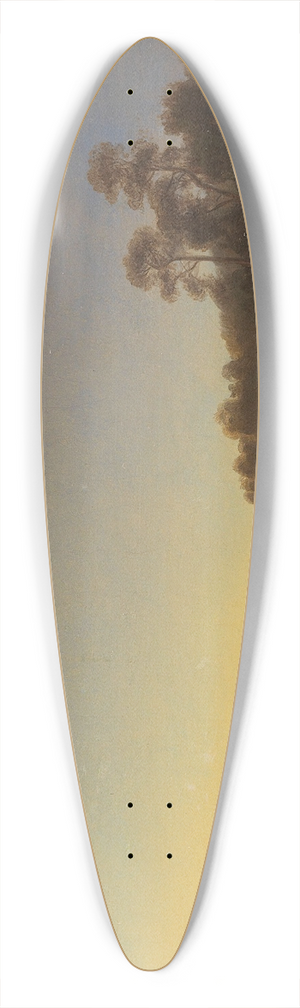 Eduard Schleich The Elder - Wildwechsel im Haspelmoos 39.3 inch art pintail longboard deck