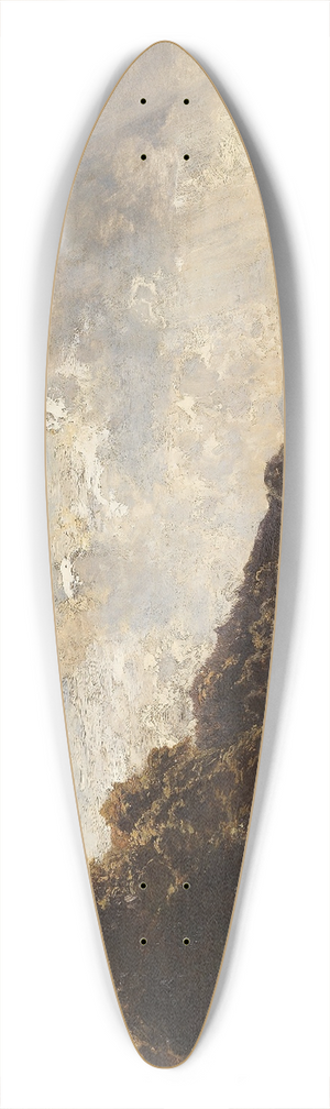 Eduard Schleich The Younger - Abendliche berfahrt 39.3 inch art pintail longboard deck