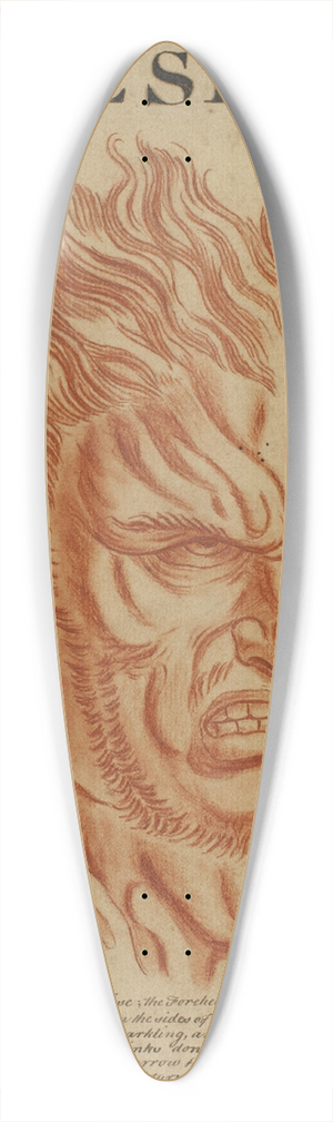 Eduardus Jacobus - Despair 39.3 inch art pintail longboard deck