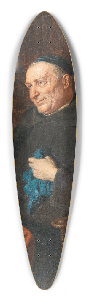 Eduard von Grtzner - Wine Tasting 39.3 inch art pintail longboard deck