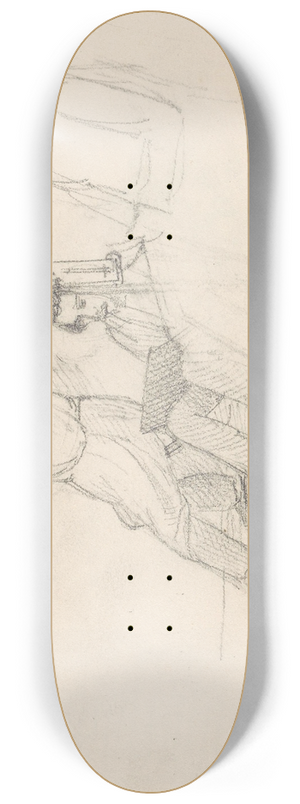 Adolph Tidemand - Kunstnerkolleger 8.25 inch art skate deck