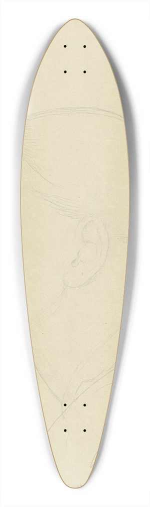 Eduard von Steinle - Gisela von Arnim, im Profil nach links 39.3 inch art pintail longboard deck