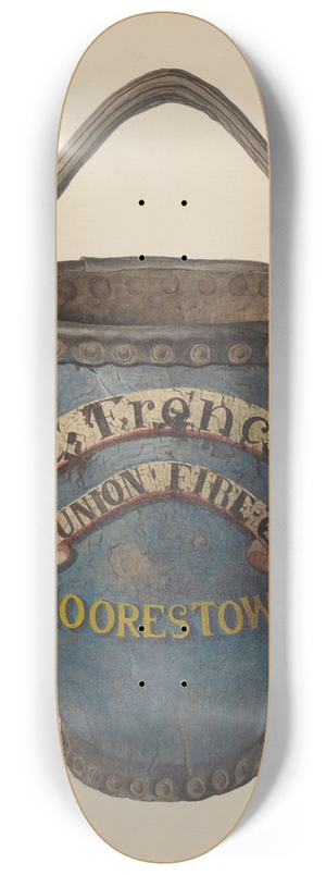 Carl Buergerniss - Fire Bucket 8.25 inch art skate deck