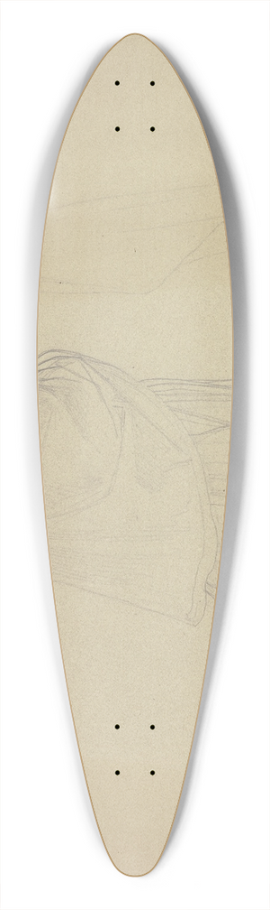 Eduard von Steinle - Pope Pius IX, kneeling 39.3 inch art pintail longboard deck