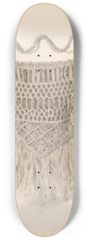 Carl Buergerniss - Handbag 8.25 inch art skate deck