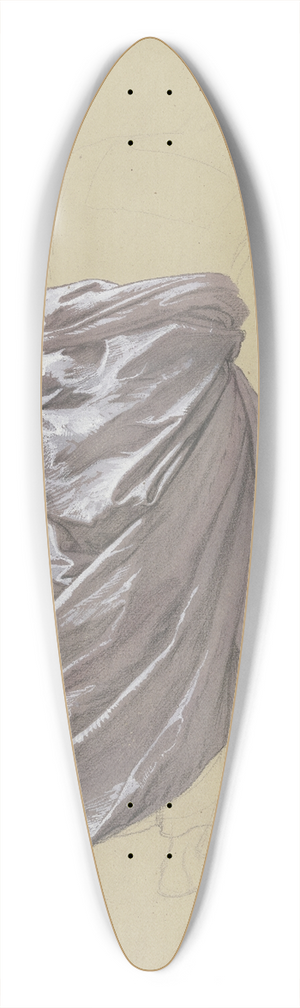 Eduard von Steinle - Rckenansicht einer ausschreitenden Gewandfigur 39.3 inch art pintail longboard deck